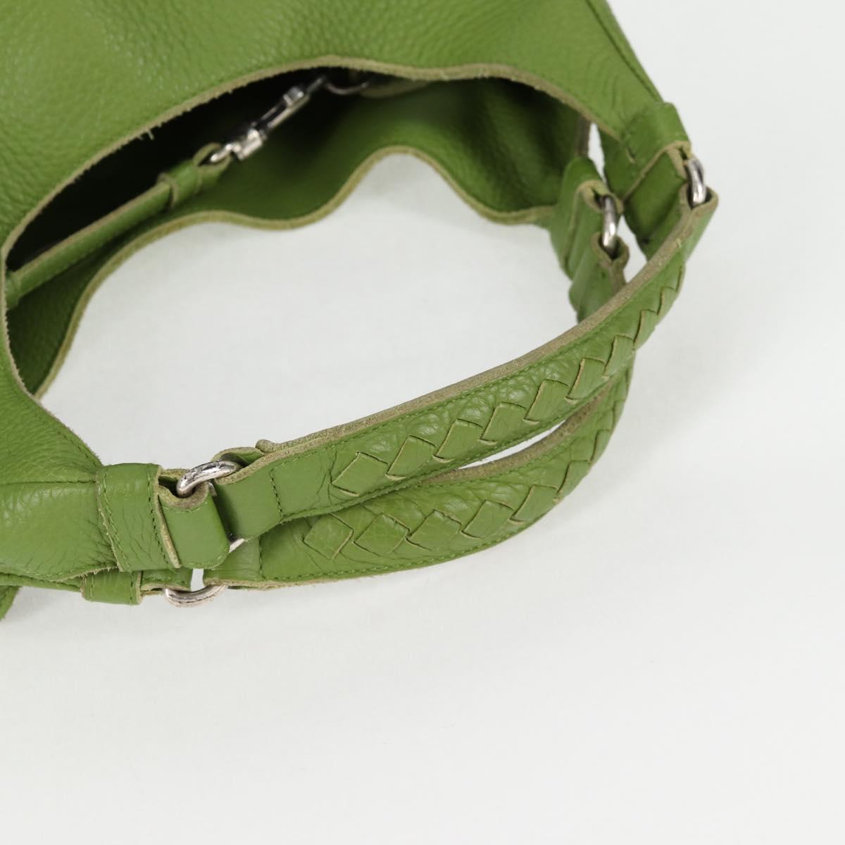 Bottega Veneta, Green, Leather, shoulder