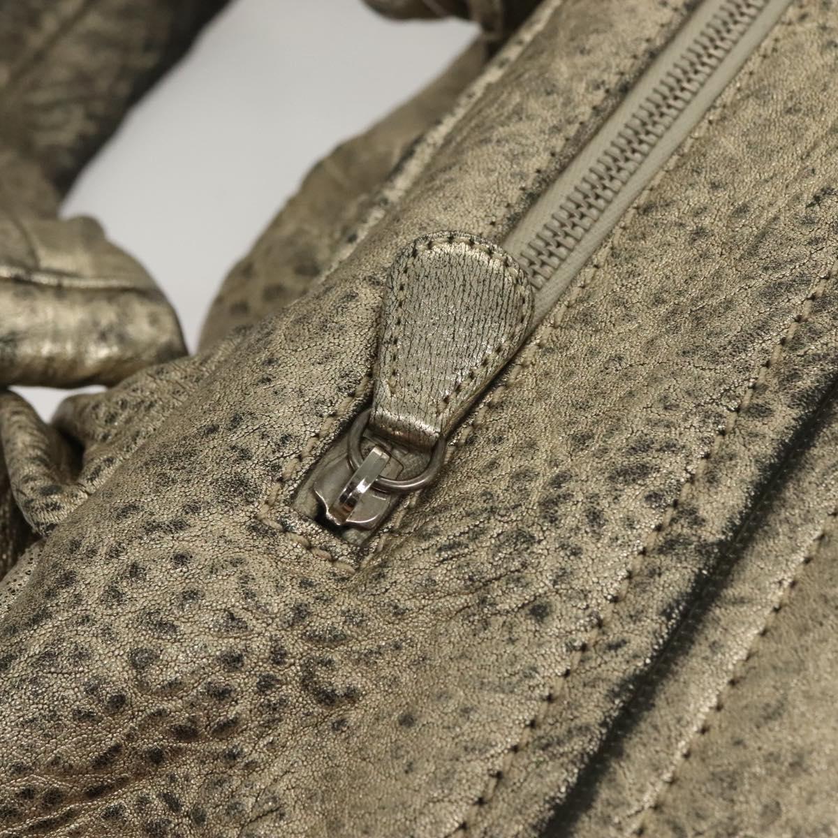 Chanel Wild stitch, Silver, Leather, handbag