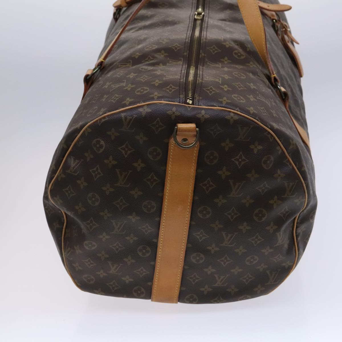 Louis Vuitton Sac Polochon, Brown, Canvas, travel