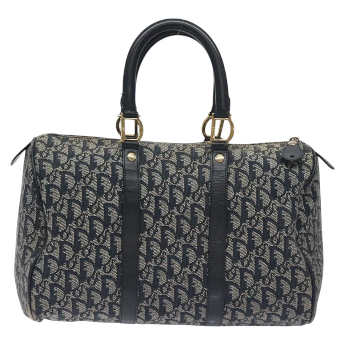 Dior Trotter, Navy, Canvas, travel