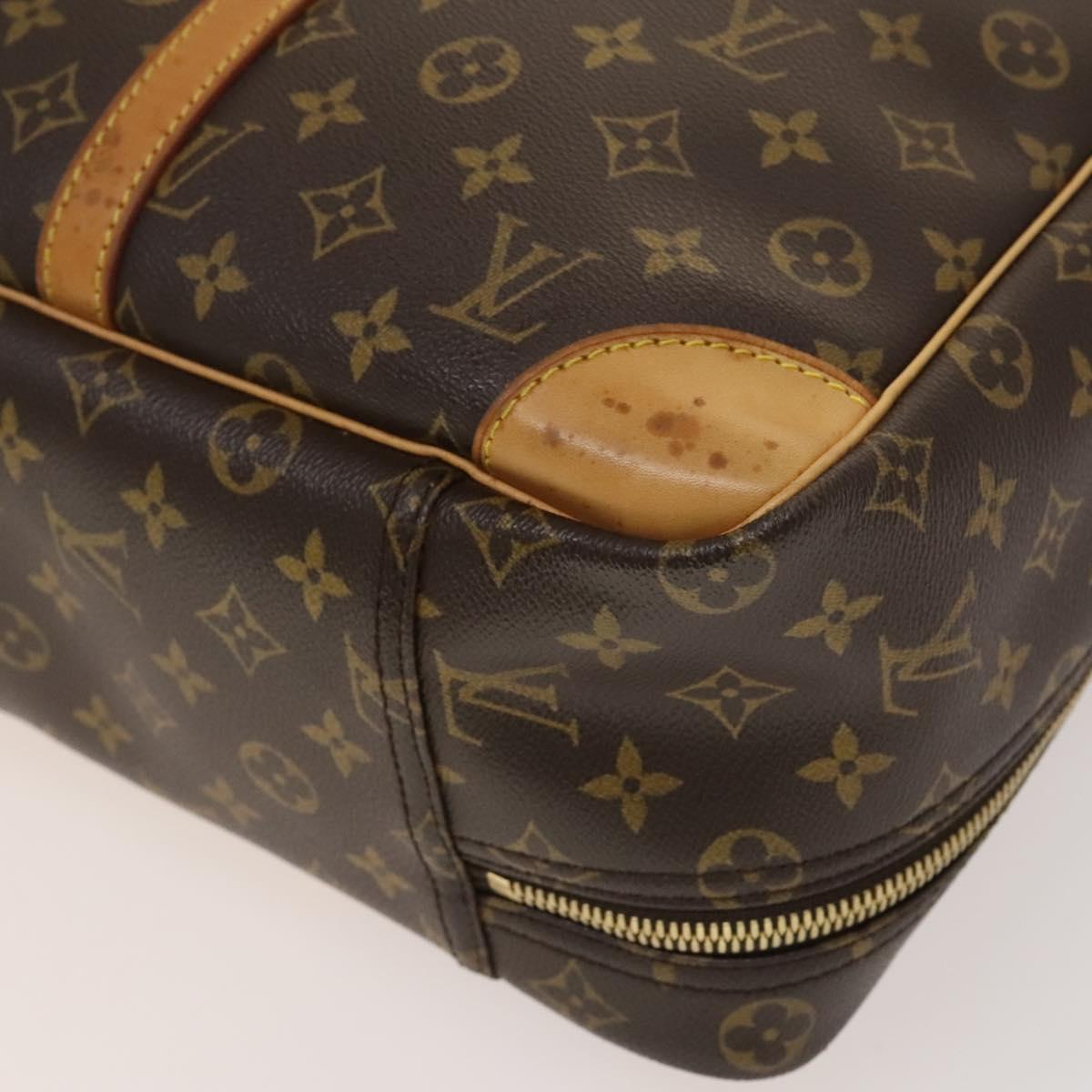 Louis Vuitton Sirius, Brown, Canvas, travel