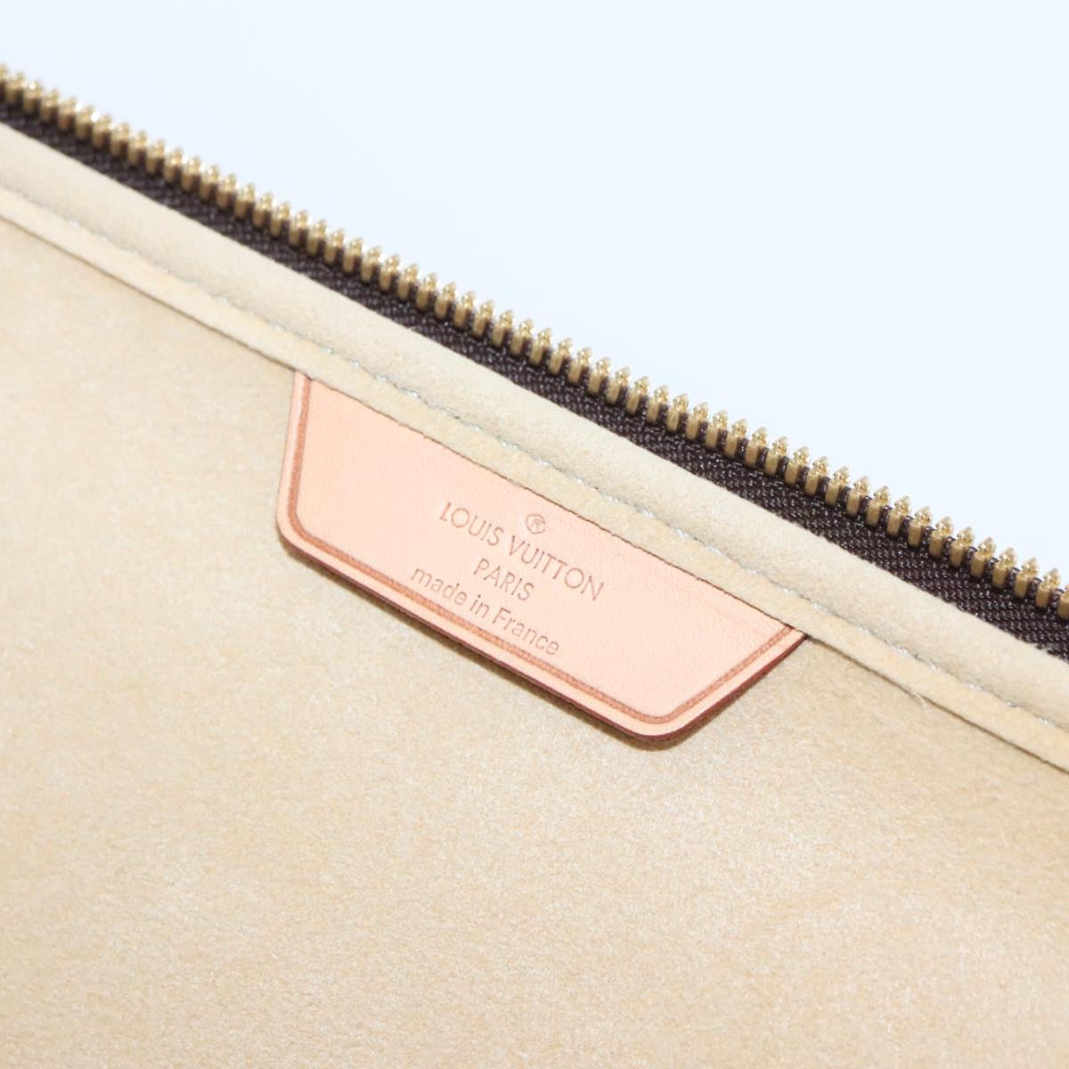 Louis Vuitton Housse ordinateur, Brown, Canvas, wallet