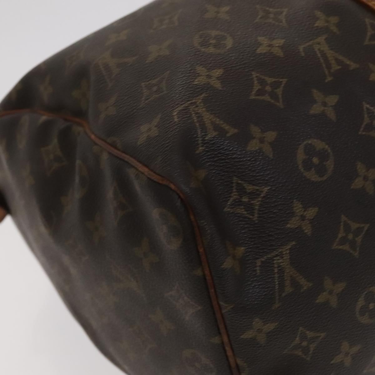 Louis Vuitton Keepall 45, Brown, Canvas, travel
