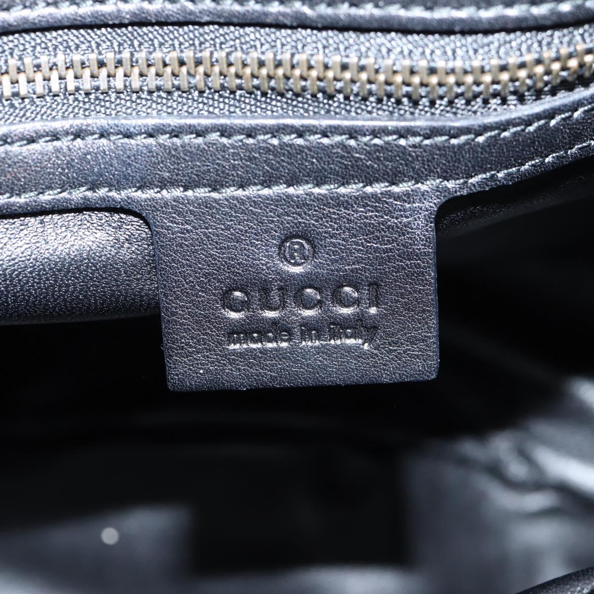 Gucci, Black, Leather, shoulder