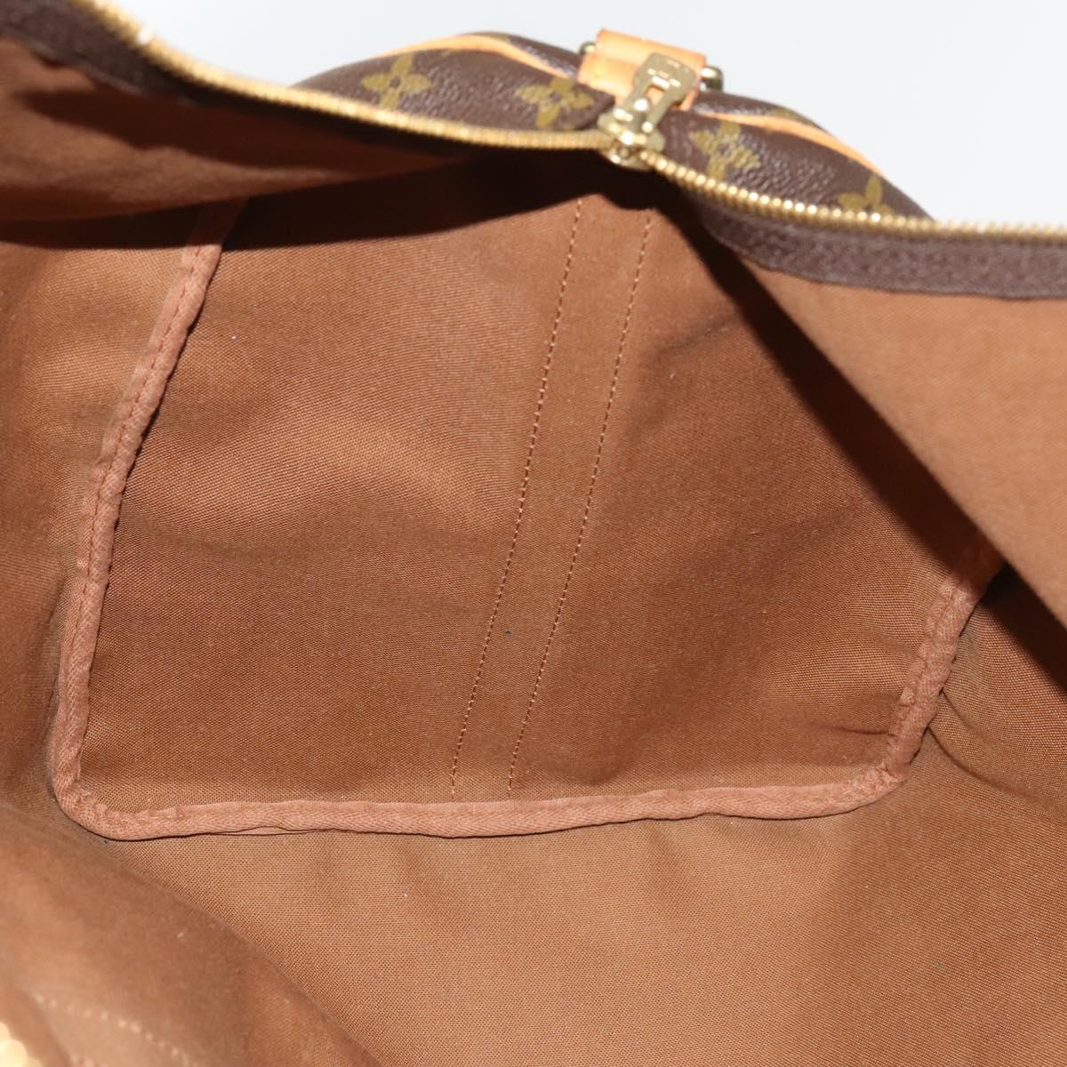 Louis Vuitton Keepall 60, Brown, Canvas, travel