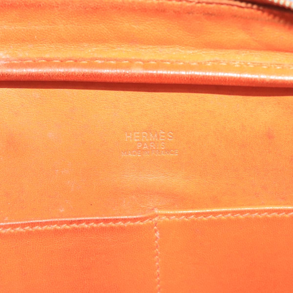 Hermès Plume, Orange, Leather, handbag