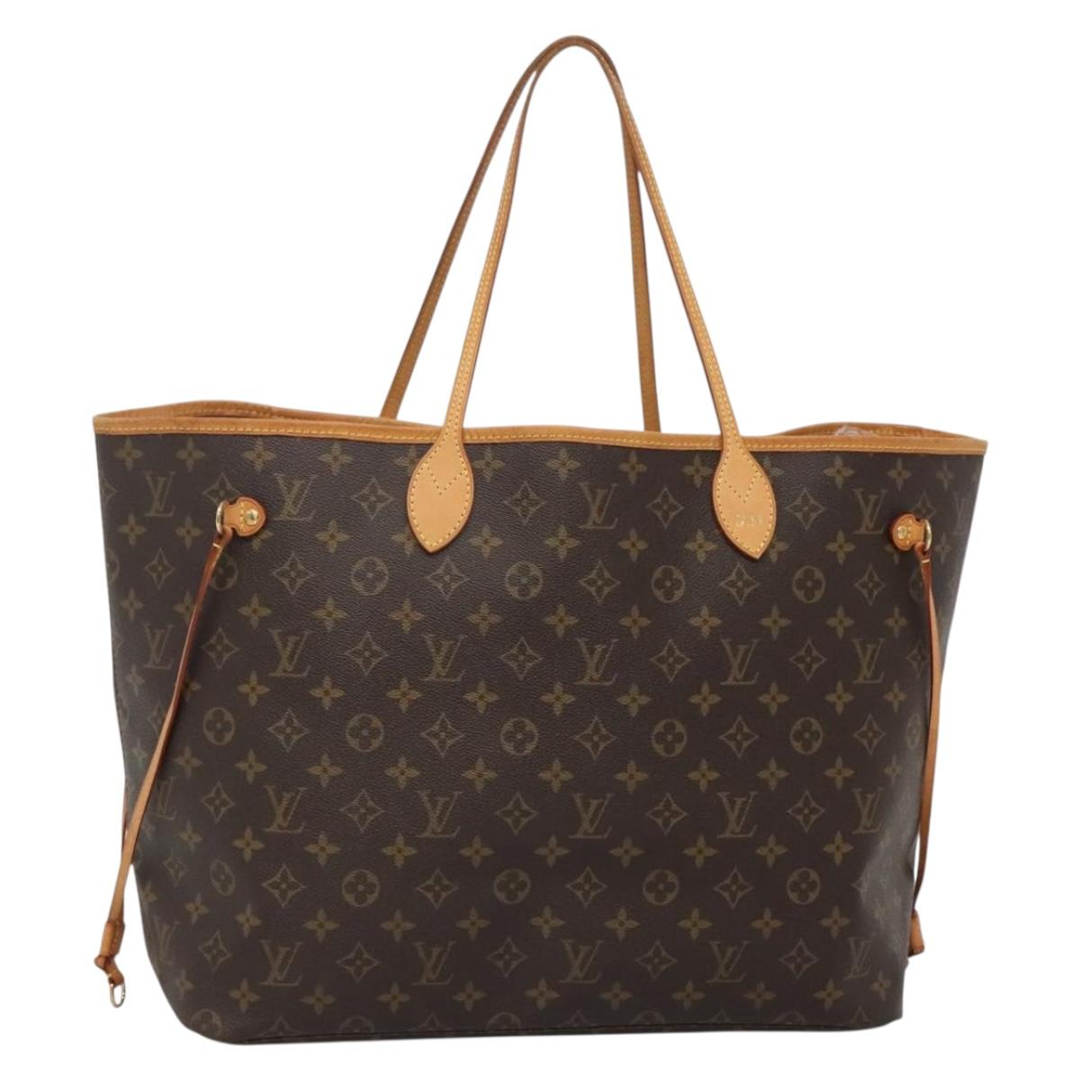 Louis Vuitton Neverfull GM, Brown, Canvas, tote
