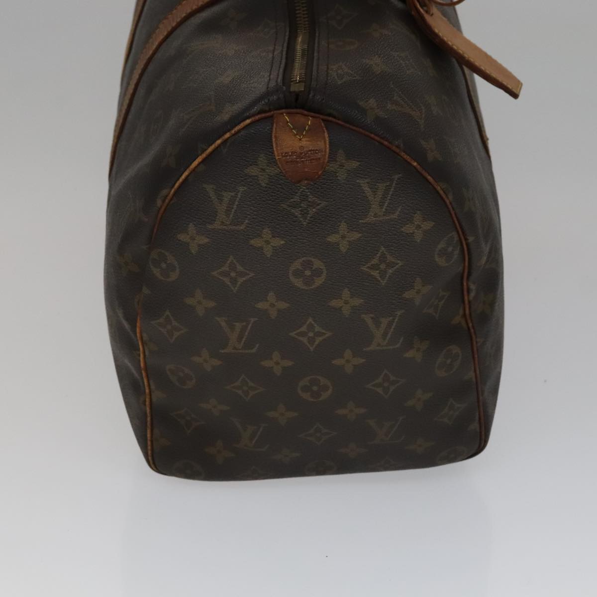 Louis Vuitton Keepall 45, Brown, Canvas, travel