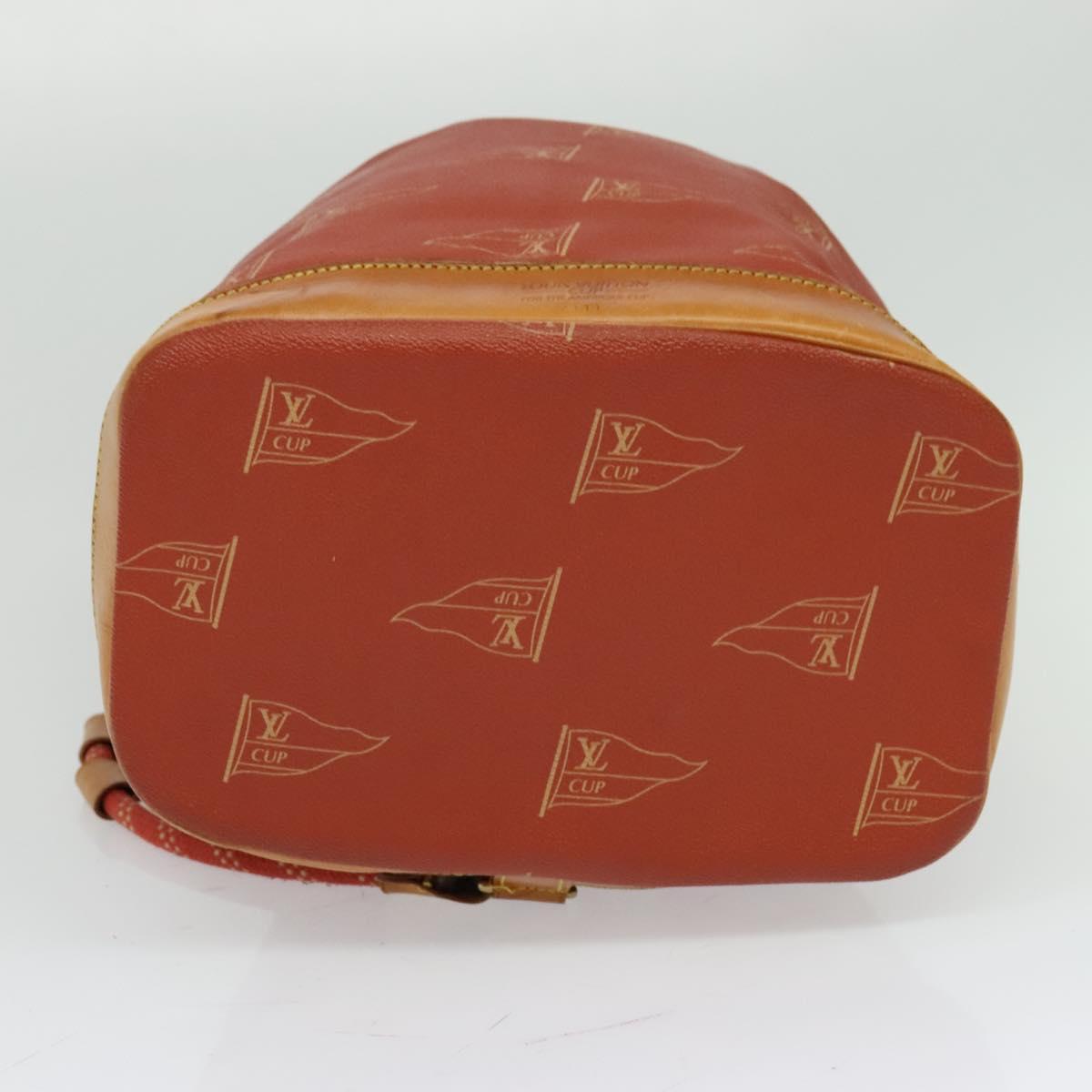 Louis Vuitton Saint Tropez, Red, Canvas, shoulder