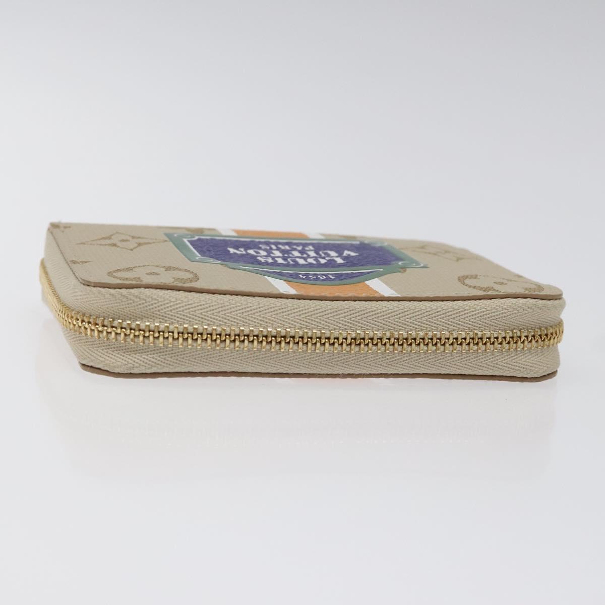 Louis Vuitton Zippy coin purse, Beige, Canvas, wallet