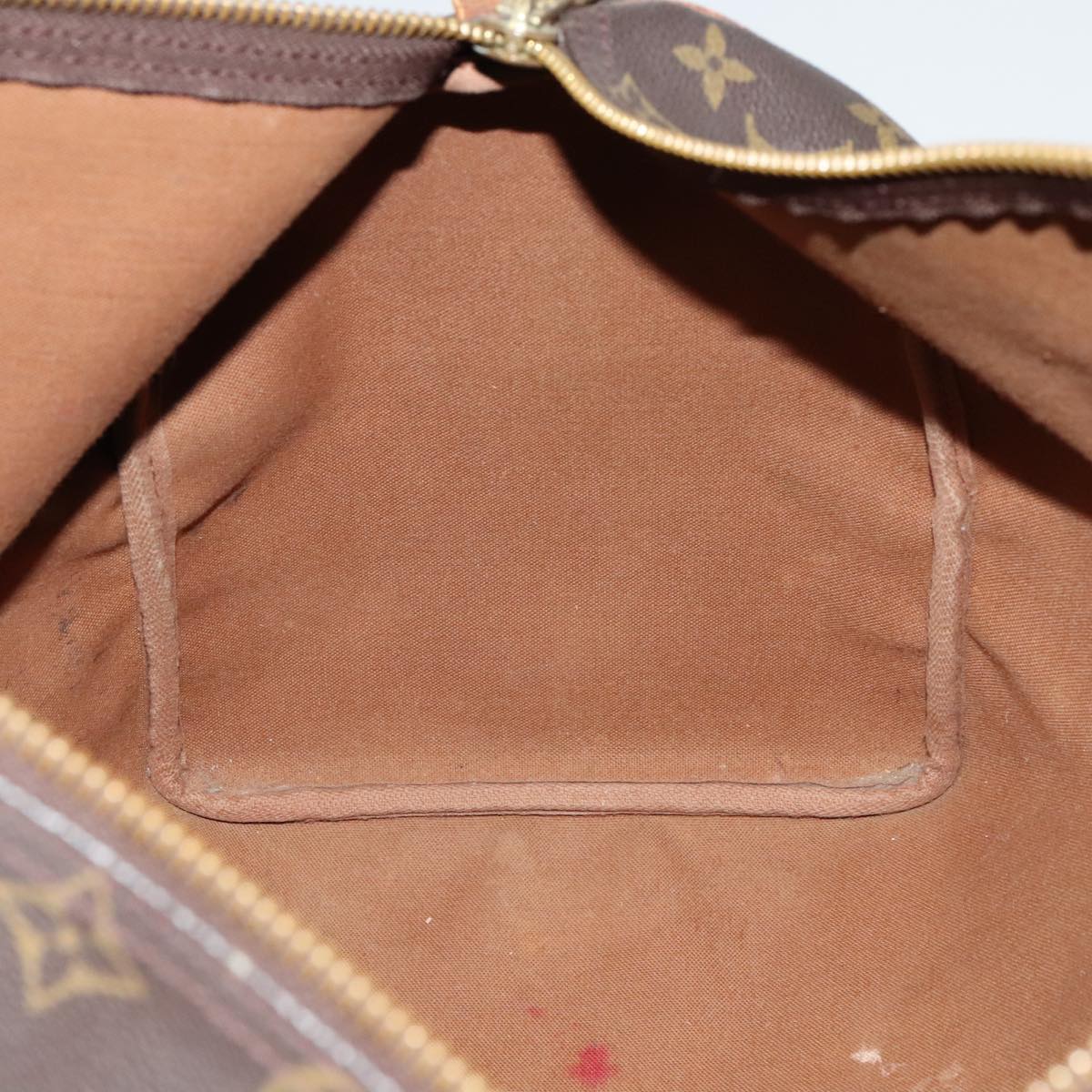 Louis Vuitton Keepall 45, Brown, Canvas, travel