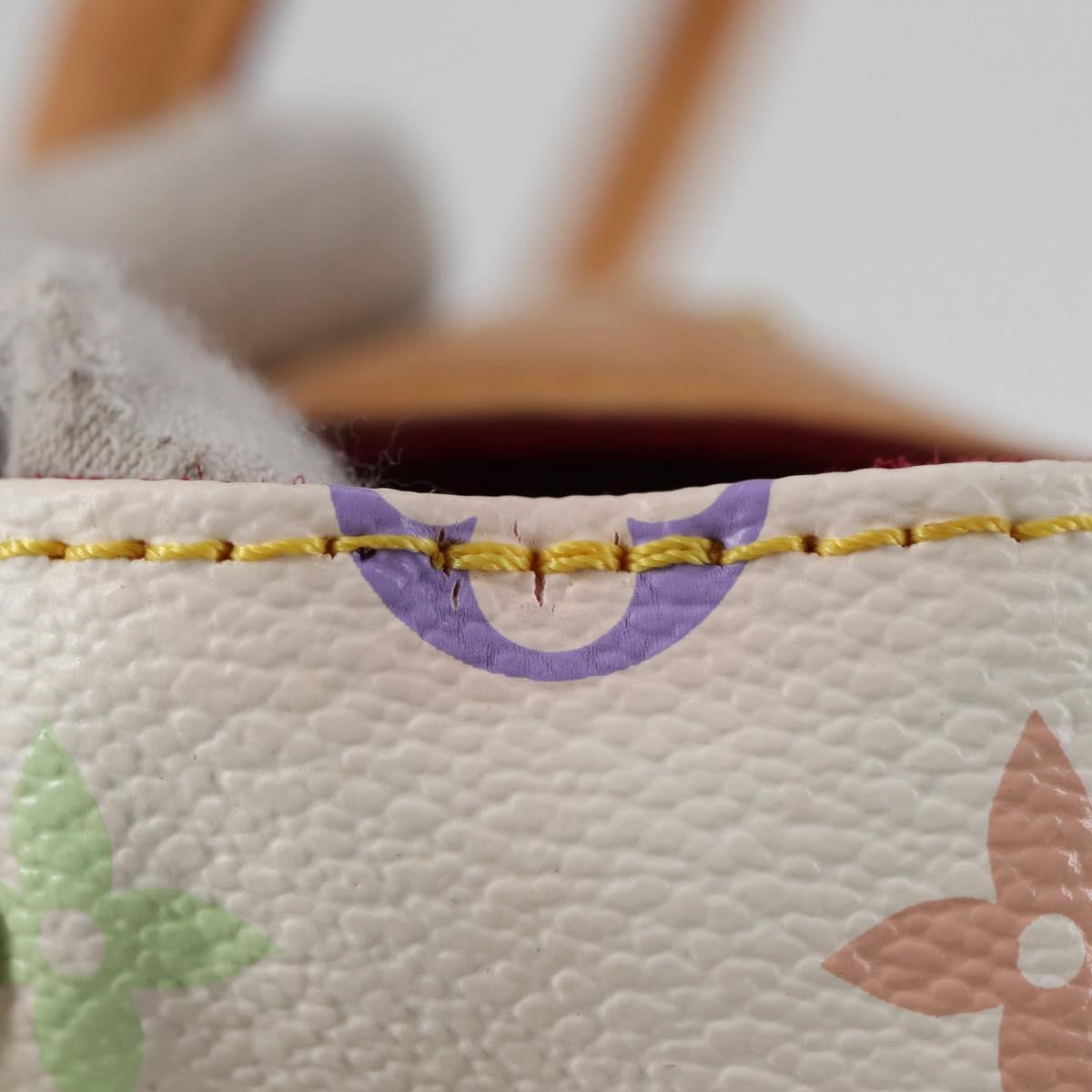 Louis Vuitton Beverly, White, Canvas, handbag