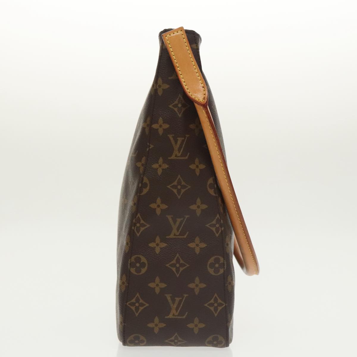 Louis Vuitton Looping GM, Brown, Canvas, handbag
