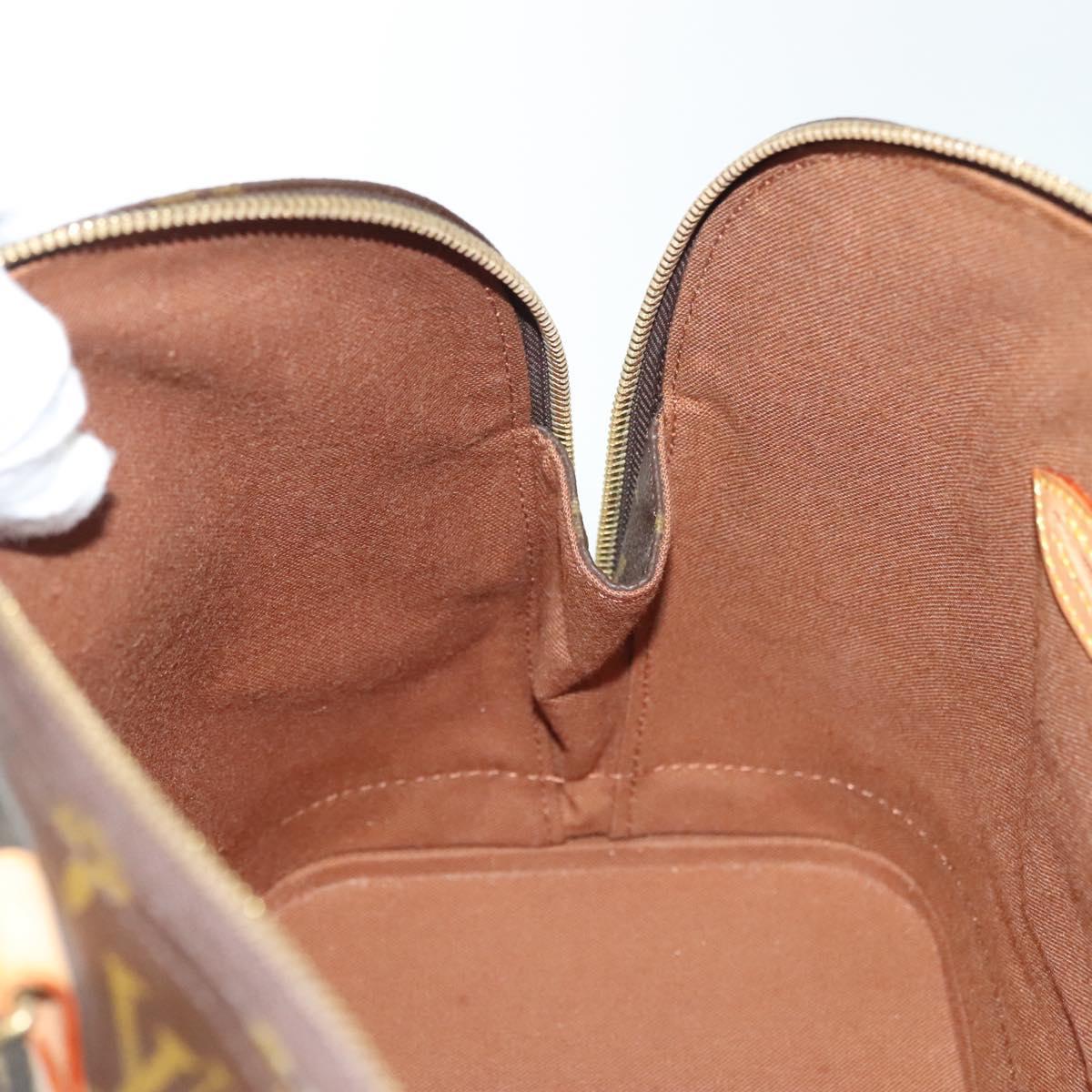 Louis Vuitton Alma, Brown, Canvas, handbag