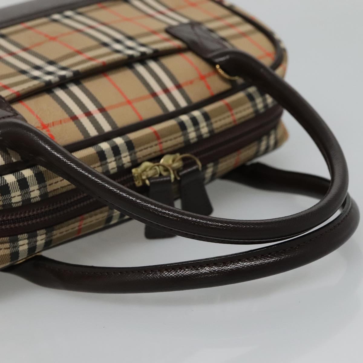 Burberry Nova Check, Beige, Canvas, handbag