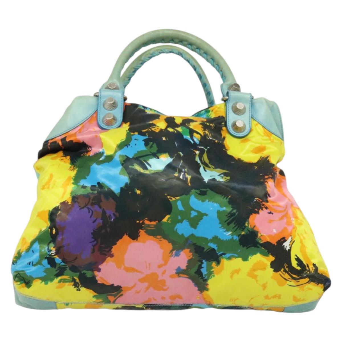 Balenciaga Giant Mini City, Multicolour, NYLON, handbag