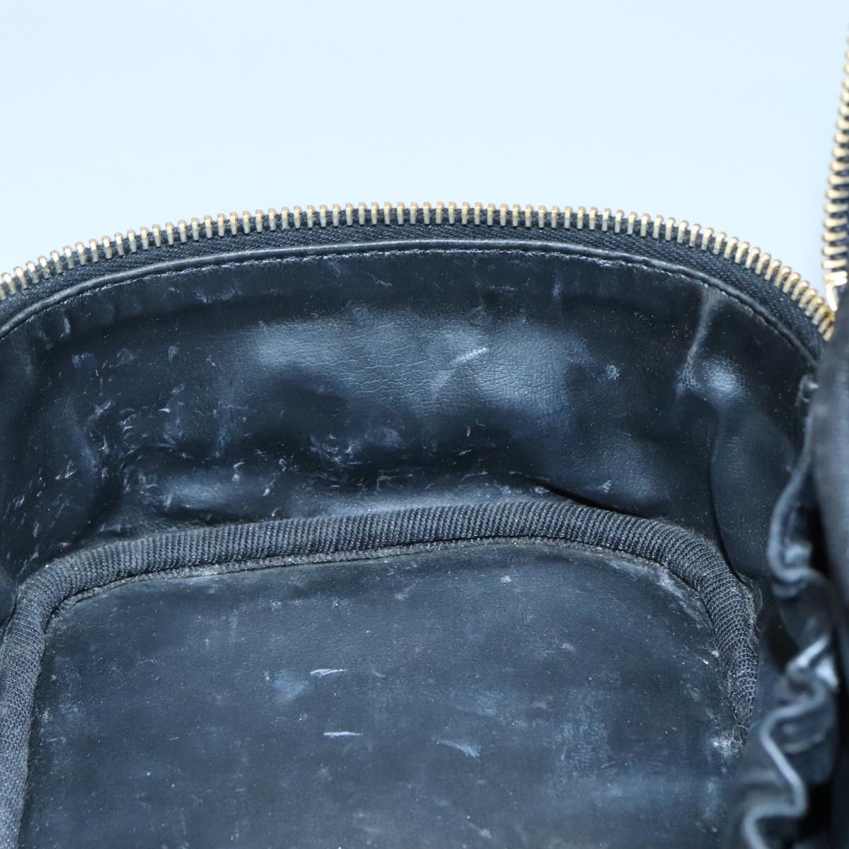 Chanel Vanity, Black, Leather, clutch