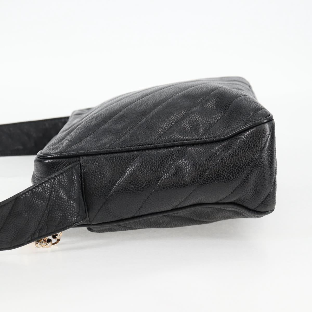 Chanel Camera, Black, Leather, shoulder