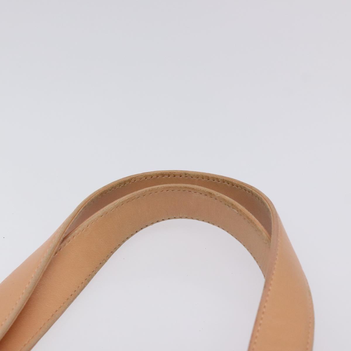 Chanel Chocolate bar, Beige, Leather, handbag