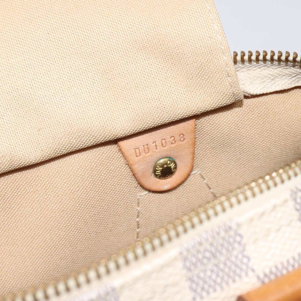 Louis Vuitton Speedy 30, White, Canvas, handbag