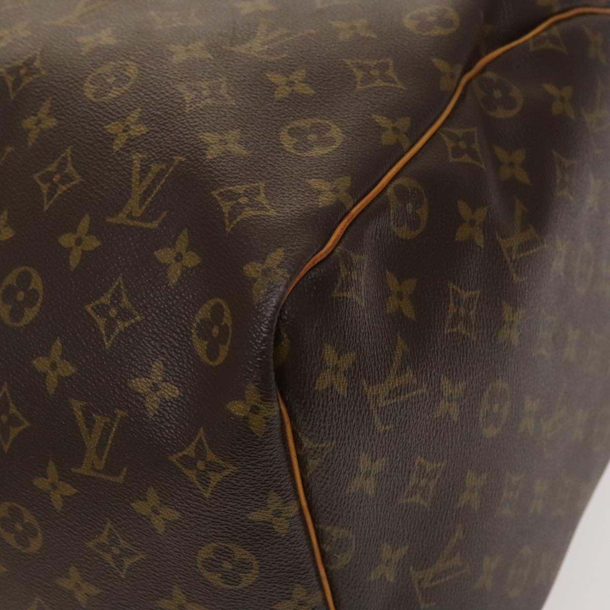 Louis Vuitton Keepall 60, Brown, Canvas, travel