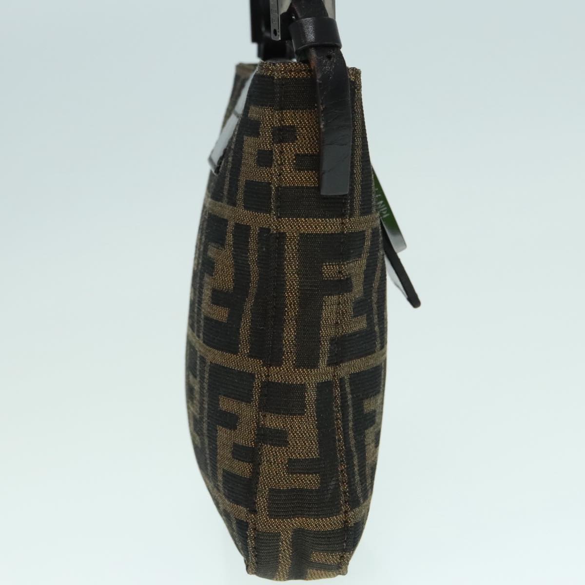 Fendi Mamma Baguette, Brown, Canvas, shoulder