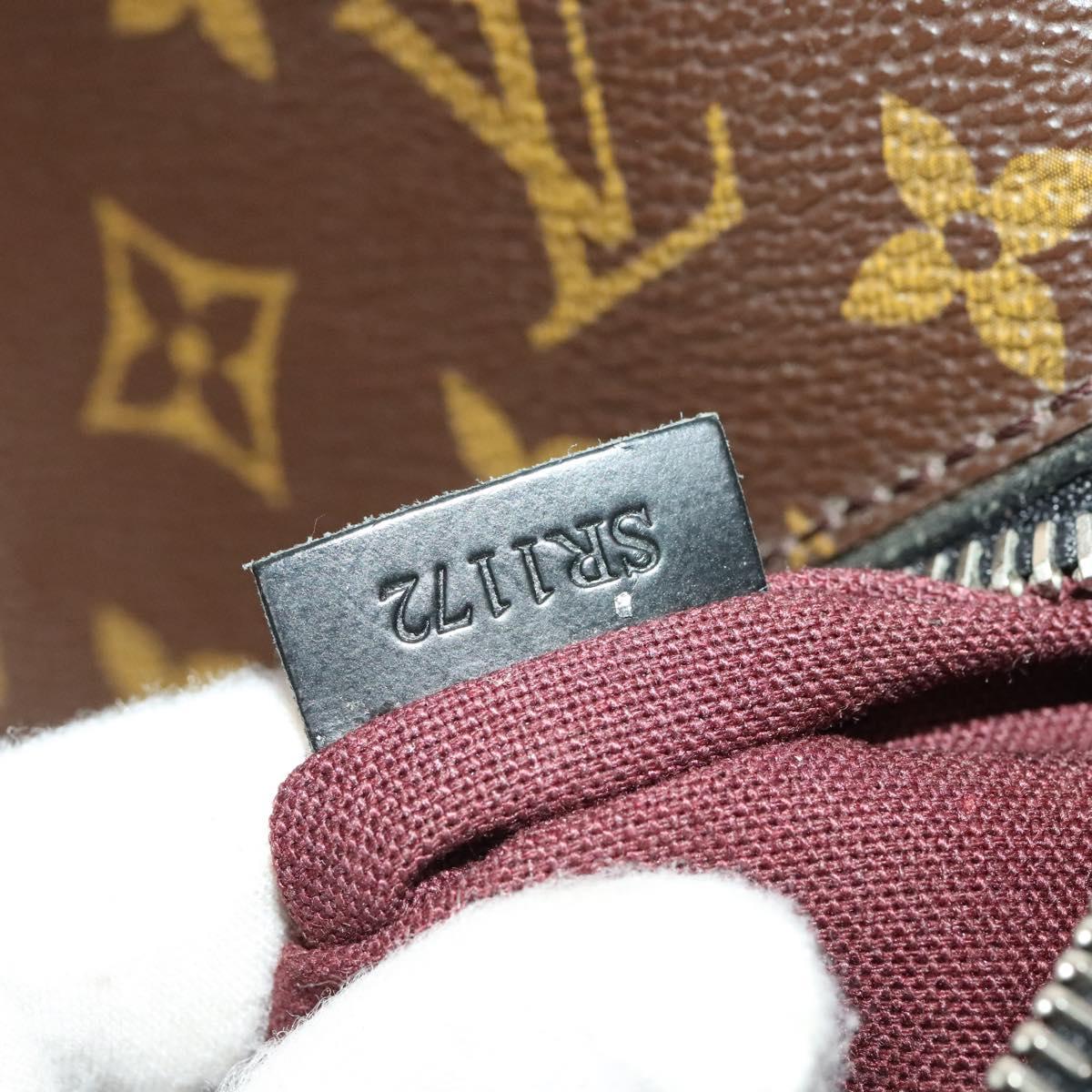Louis Vuitton Palk, Brown, Canvas, backpack