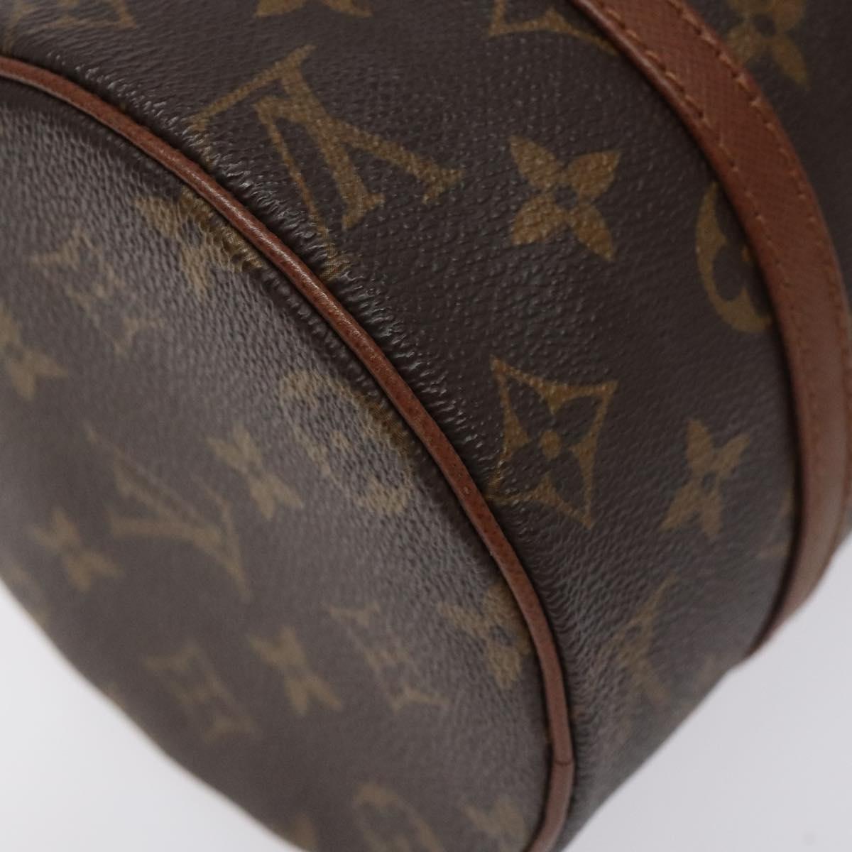Louis Vuitton Papillon 26, Black, Canvas, handbag