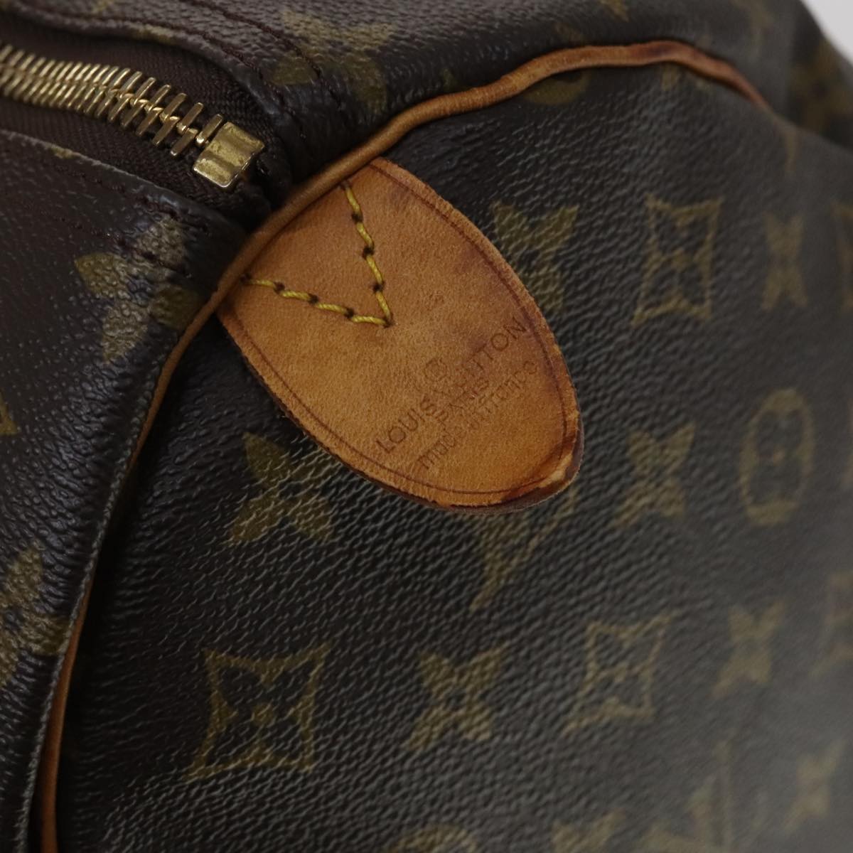 Louis Vuitton Keepall 60, Brown, Canvas, travel