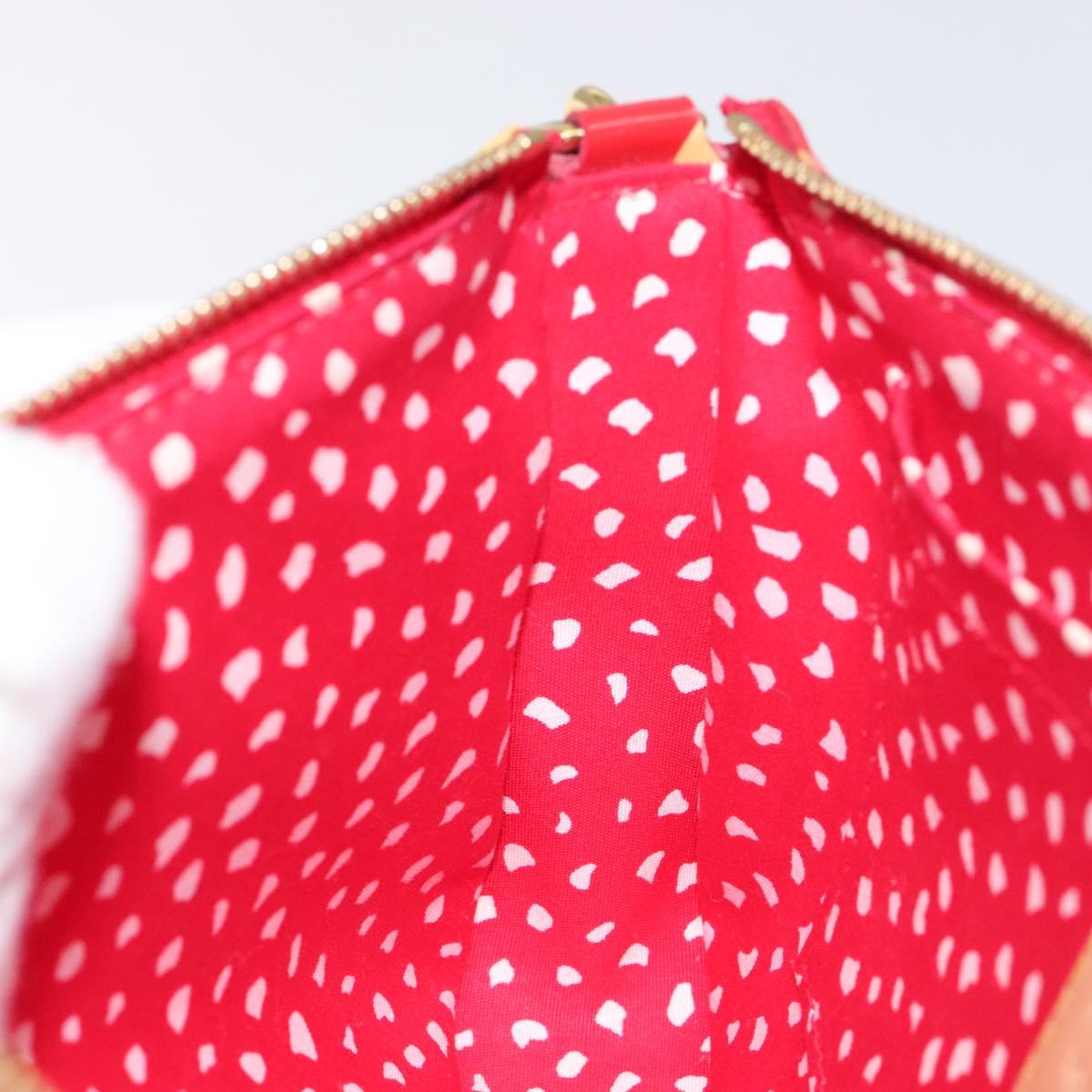 Louis Vuitton Pochette Accessoire, Red, Patent Leather, clutch