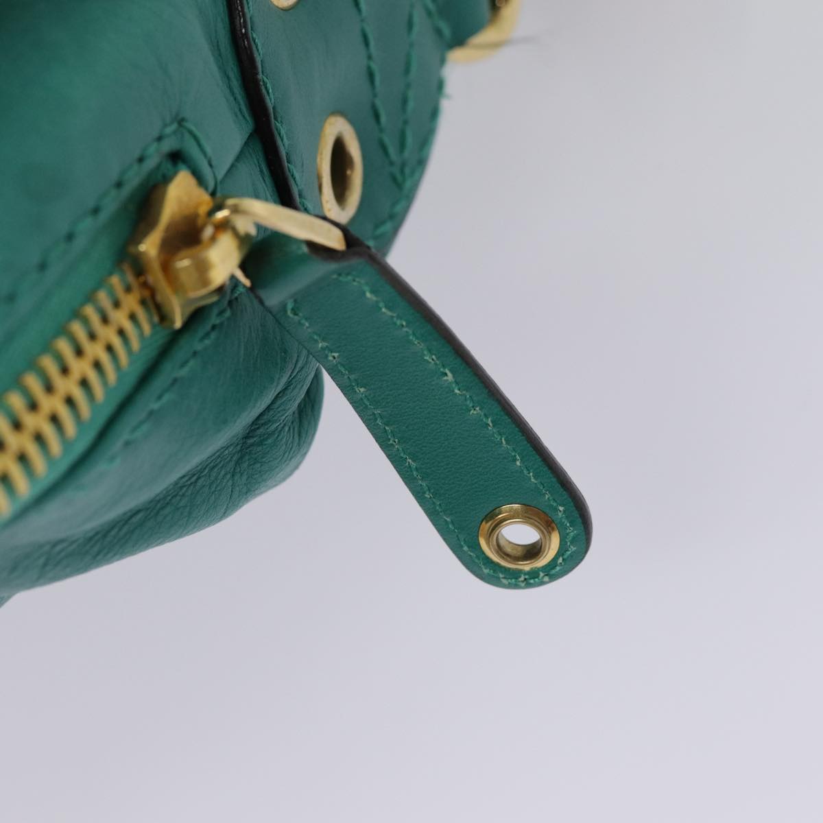 Gucci, Green, Leather, backpack