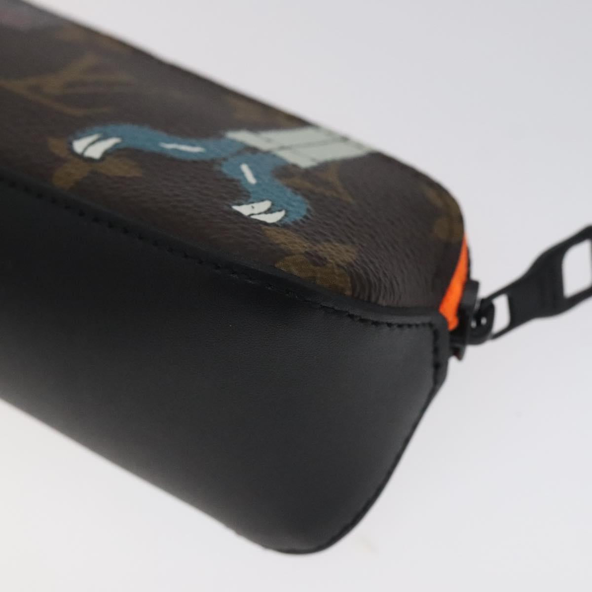 Louis Vuitton Elizabeth, Brown, Canvas, wallet