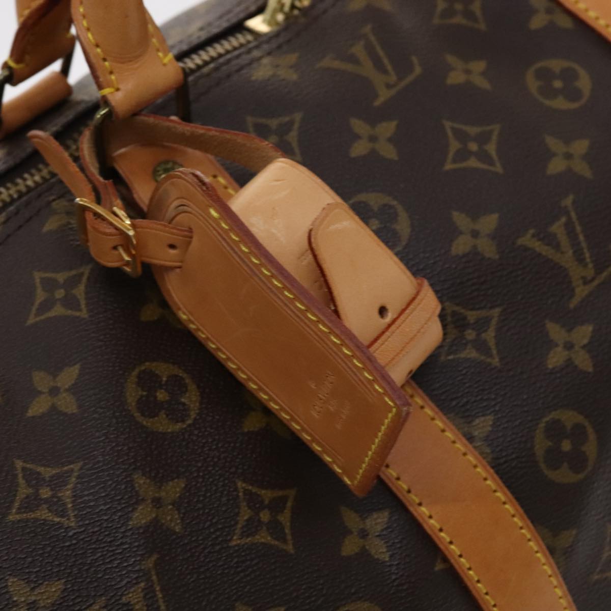 Louis Vuitton Keepall 60, Brown, Canvas, travel
