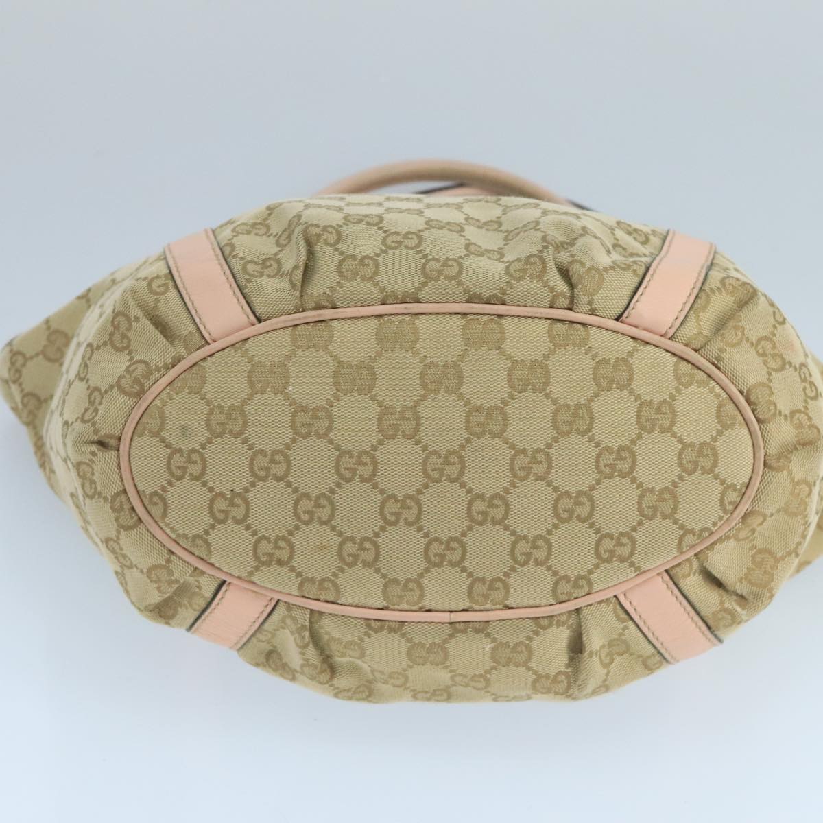 Gucci GG canvas, Beige, Canvas, tote