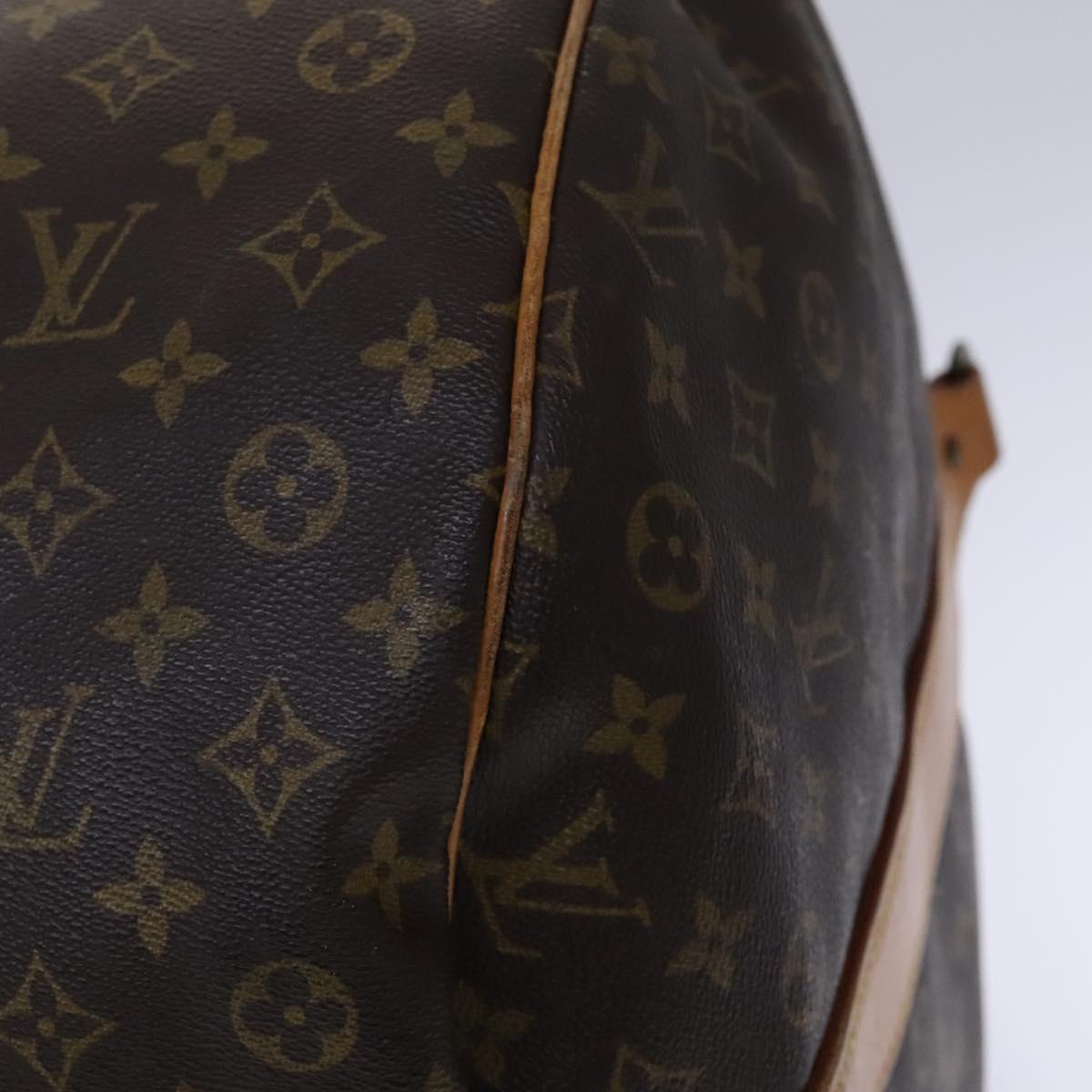 Louis Vuitton Sac Polochon, Brown, Canvas, travel