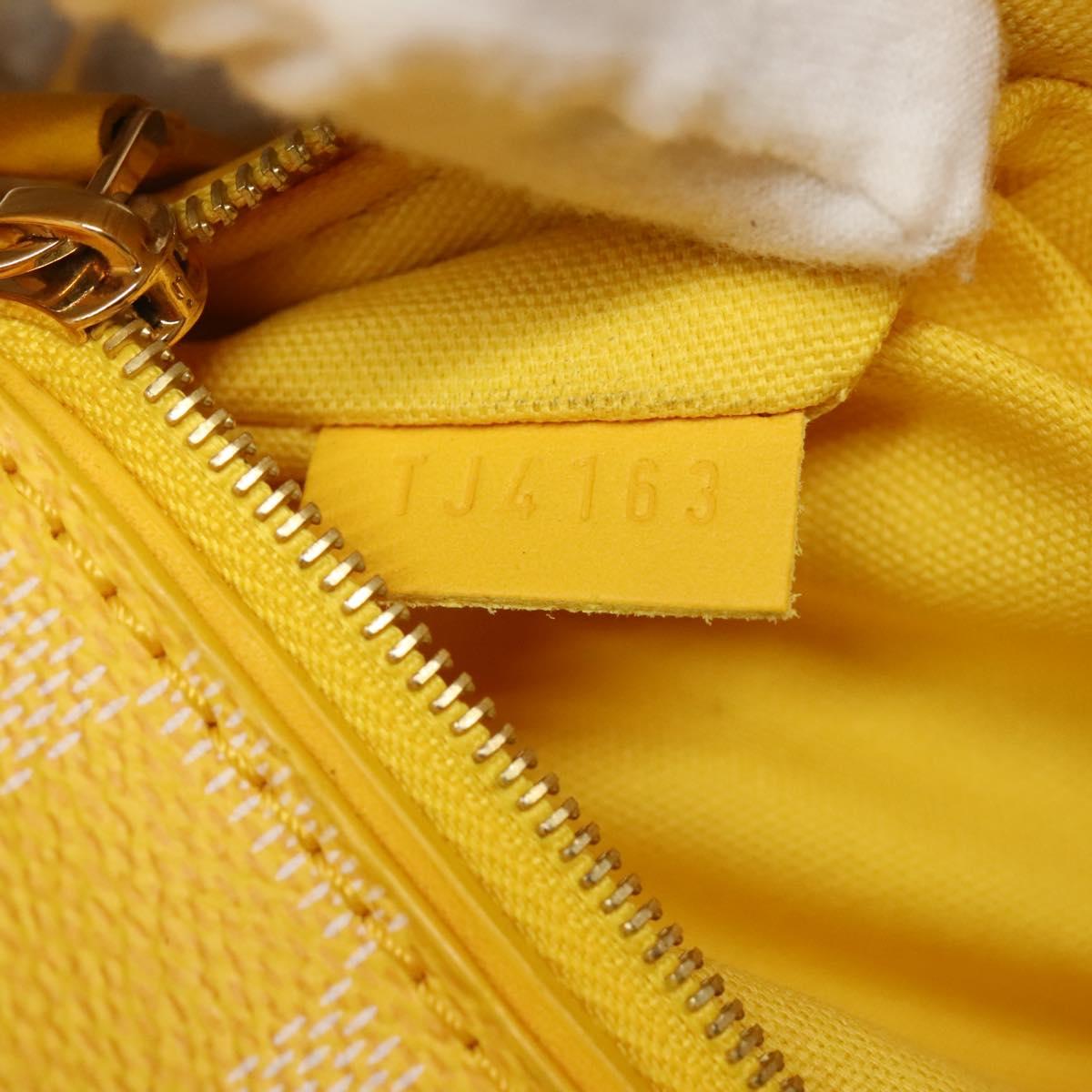 Louis Vuitton, Yellow, Canvas, handbag