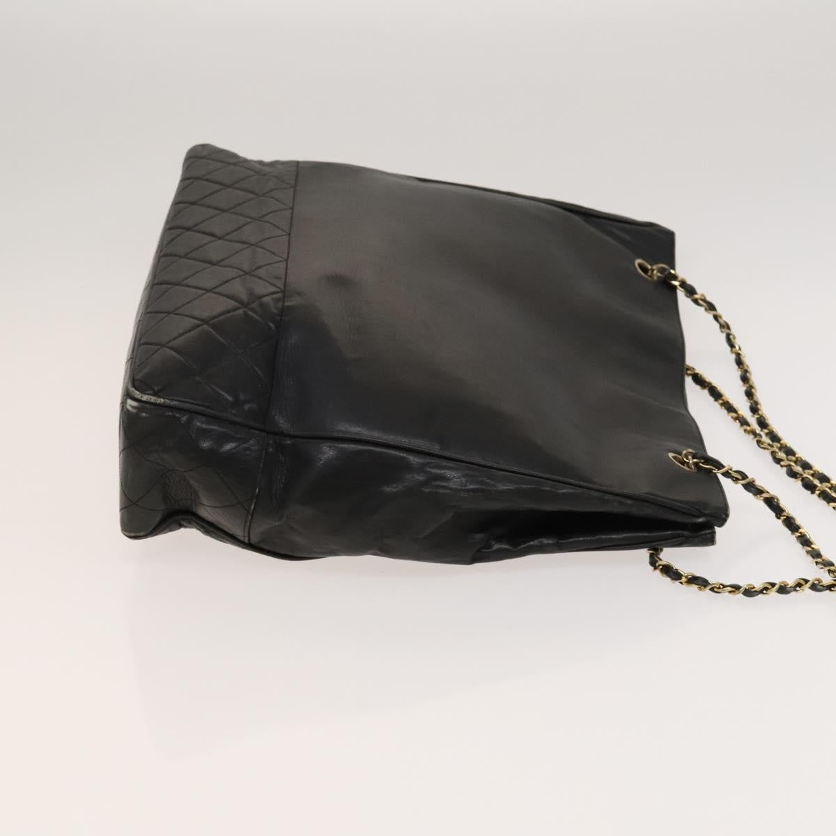 Chanel Quilted, Black, Leather, shoulder