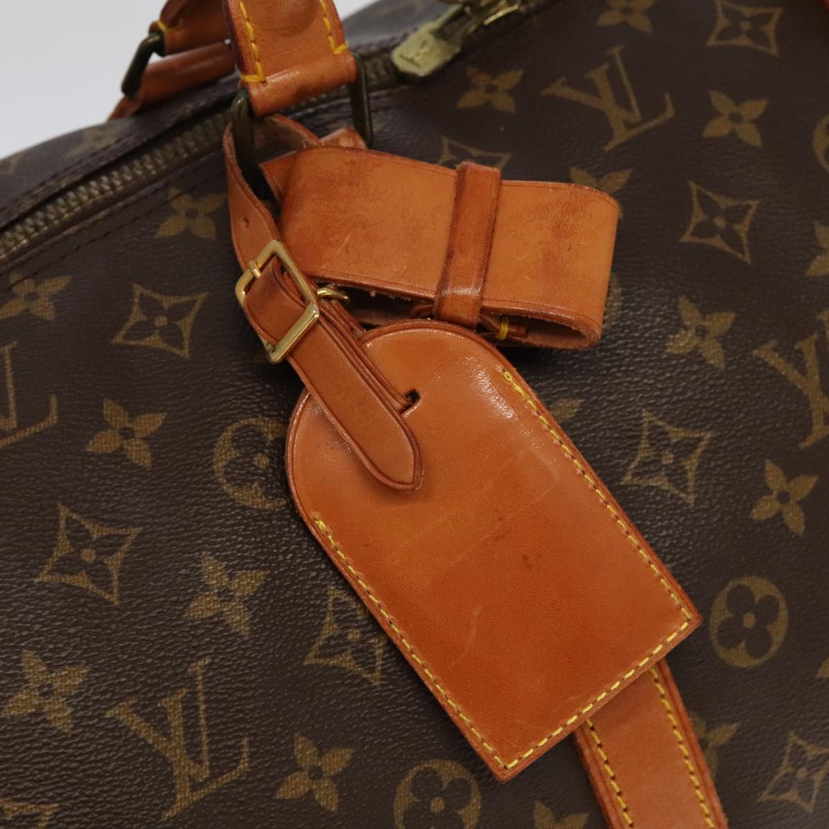 Louis Vuitton Keepall 60, Brown, Canvas, travel