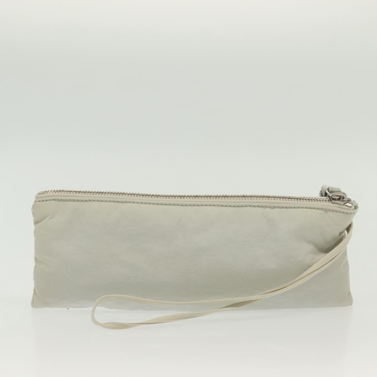 Bottega Veneta Cassette, GRAY, NYLON, shoulder