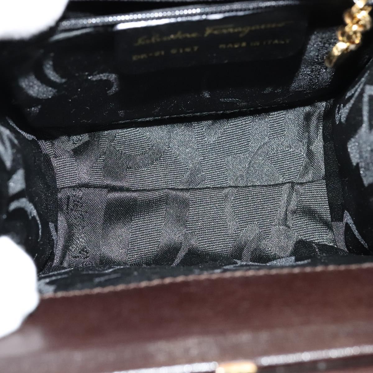 Salvatore Ferragamo, Brown, Leather, handbag