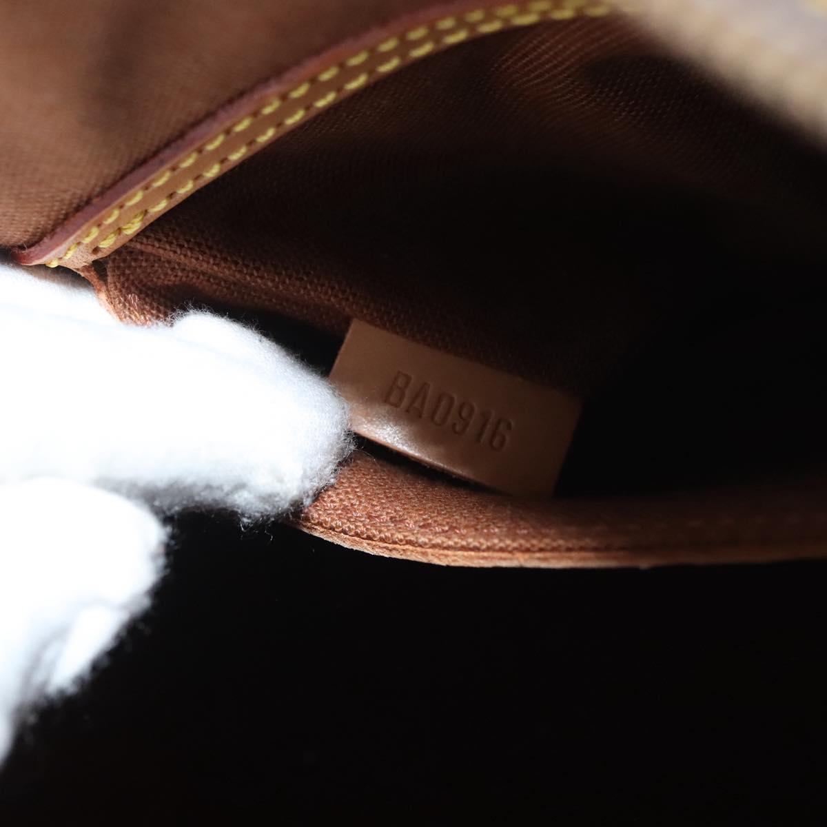 Louis Vuitton Alma, Brown, Canvas, handbag