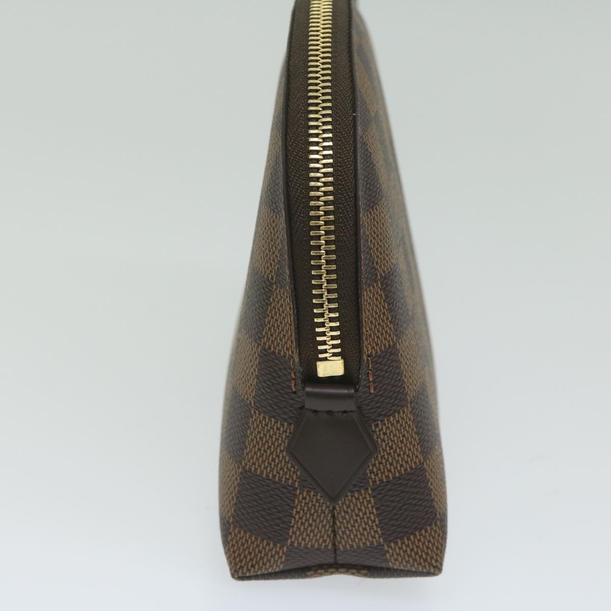 Louis Vuitton Cosmetic pouch, Brown, Canvas, clutch
