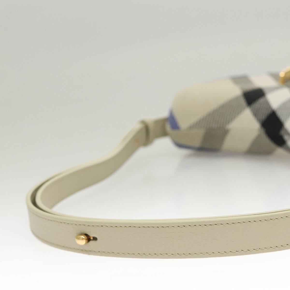 Burberry, Grey, Canvas, shoulder