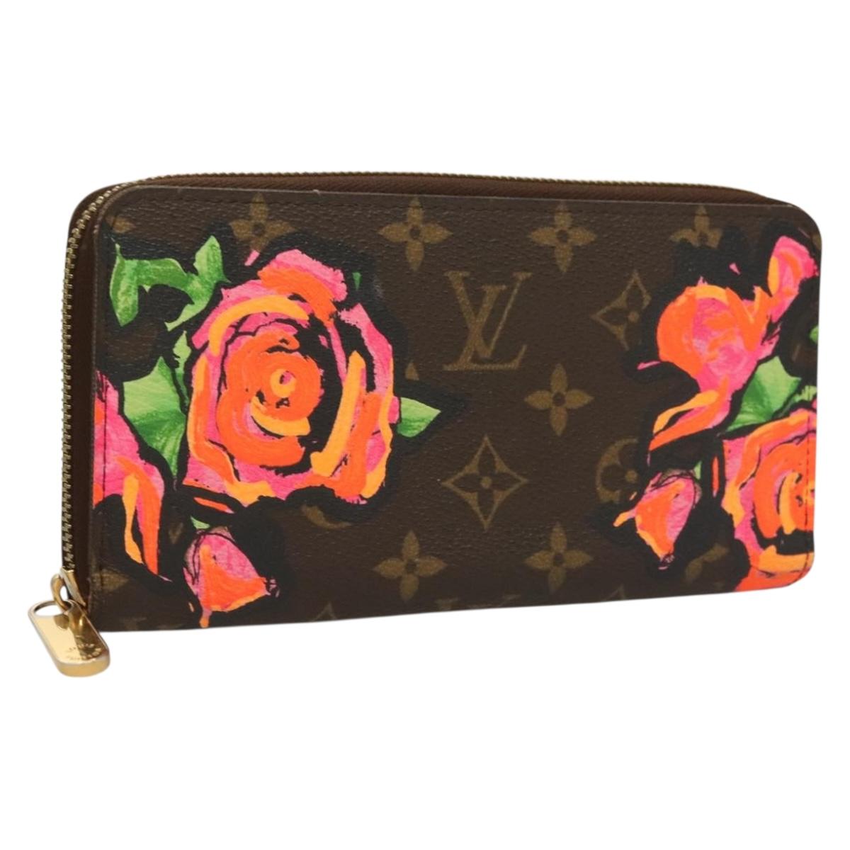 Louis Vuitton Zippy wallet, Brown, Canvas, wallet