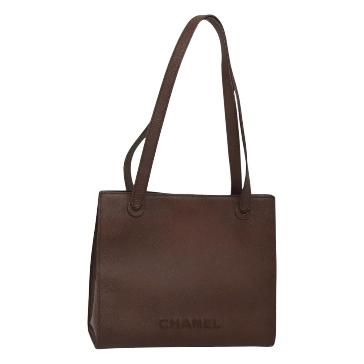Chanel Chanel, Brown, Leather, tote