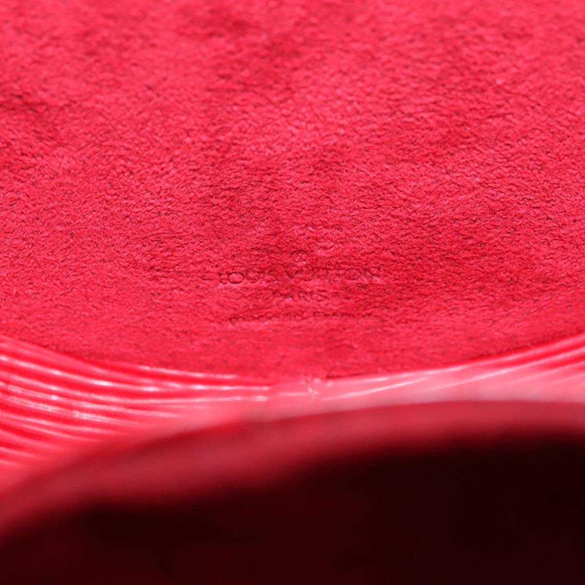 Louis Vuitton Vanity, Red, Leather, handbag