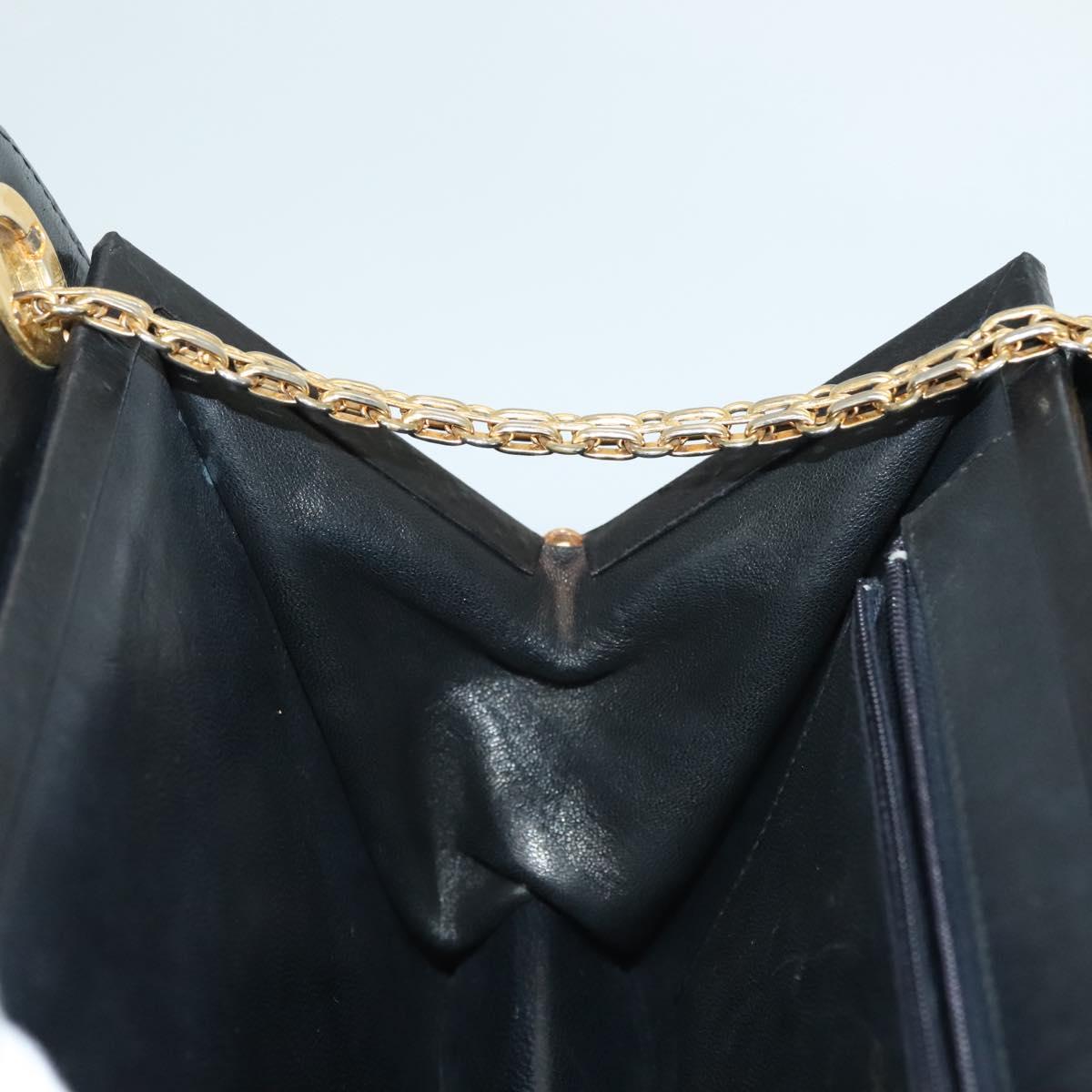 Chanel Vintage, Black, Leather, handbag