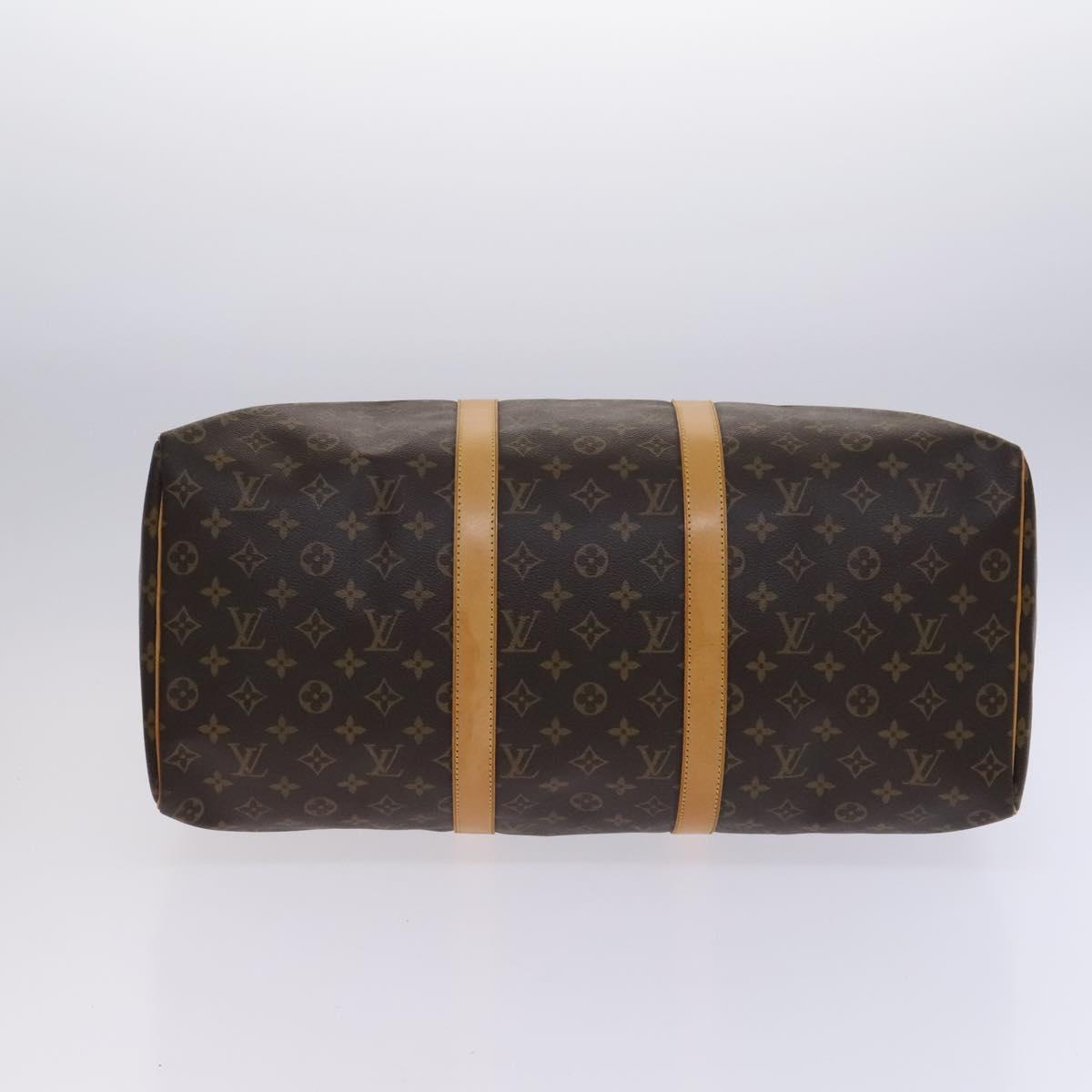 Louis Vuitton Keepall 50, Brown, Canvas, travel