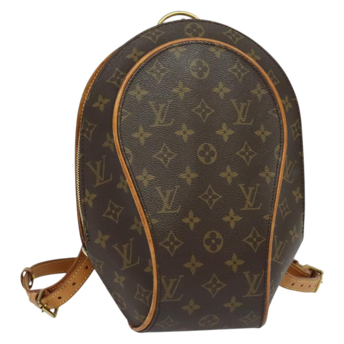 Louis Vuitton Ellipse, Brown, Canvas, backpack