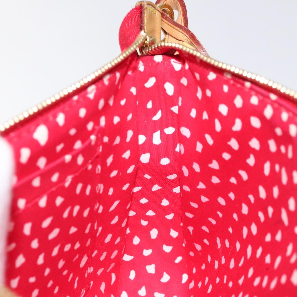 Louis Vuitton Pochette Accessoire, Red, Patent Leather, clutch